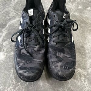 adidas Black Camouflage Athletic Shoes